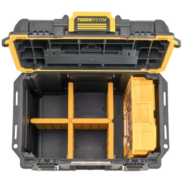 Ящик з органайзером DeWALT DWST08035-1 системи ToughSystem 2.0, 39x36x26см