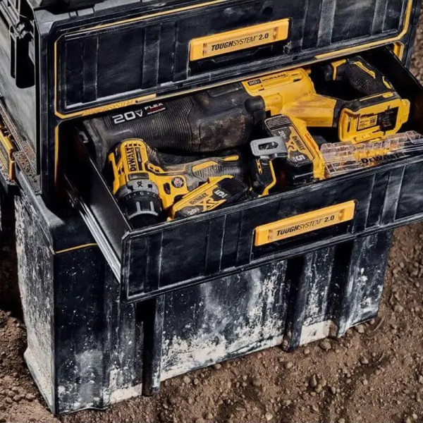 Ящик з висувними секціями DeWALT DWST83529-1 системи ToughSystem 2.0, 55x32x32см