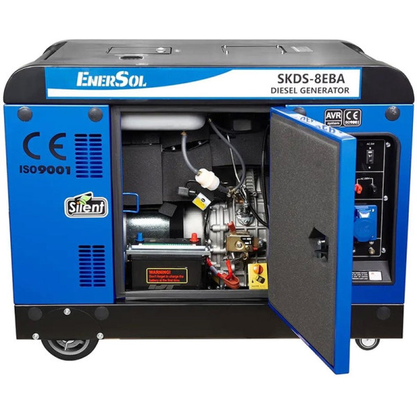 Генератор дизельний EnerSol SKDS-8EBAU