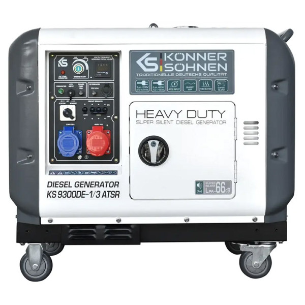 Дизельний Генератор Könner & Söhnen KS 9300DE-1/3 ATSR