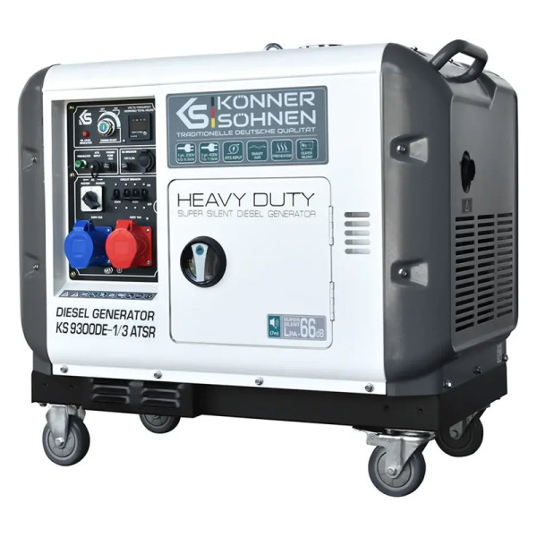 Дизельний Генератор Könner & Söhnen KS 9300DE-1/3 ATSR