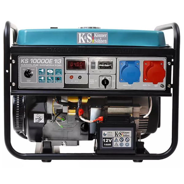 Двопаливний генератор Konner&Sohnen KS 10000E-1/3 ГАЗ-БЕНЗИН