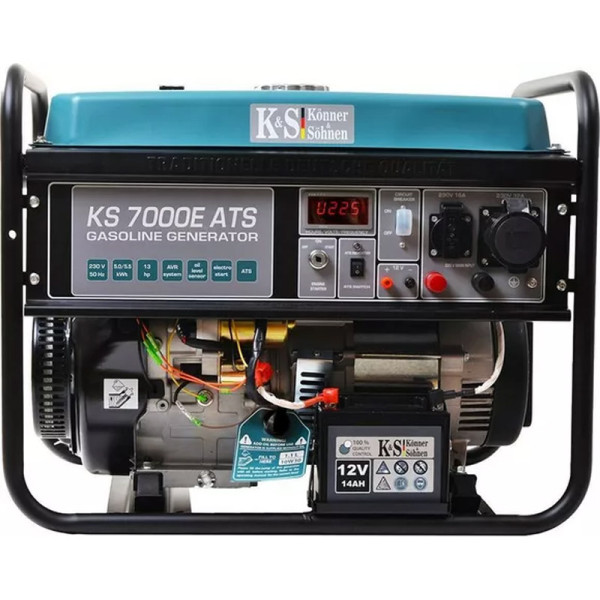 Бензиновий Генератор Könner & Söhnen KS 7000E ATS