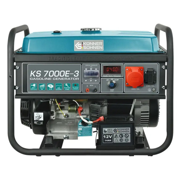Бензиновий Генератор Könner & Söhnen KS 7000E-3