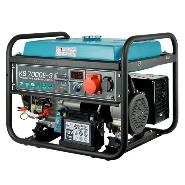 Бензиновий Генератор Könner & Söhnen KS 7000E-3