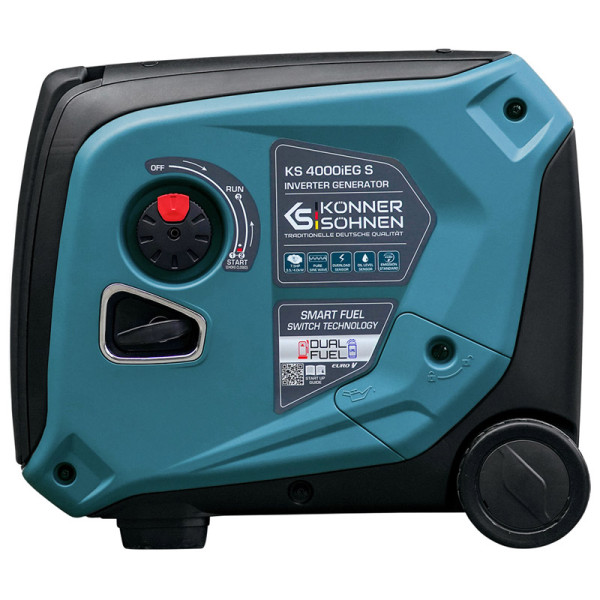Інверторний газобензиновий генератор Könner & Söhnen KS 4000iEG S
