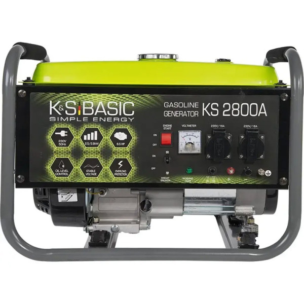 Двопаливний генератор Konner&Sohnen Basic KS 2800A ГАЗ-БЕНЗИН
