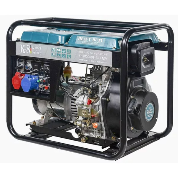 Дизельний генератор Könner & Söhnen KS 8100HDE-1/3 ATSR (EURO V)