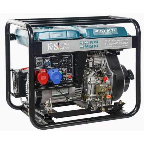 Дизельний генератор Könner & Söhnen KS 8100HDE-1/3 ATSR (EURO V)