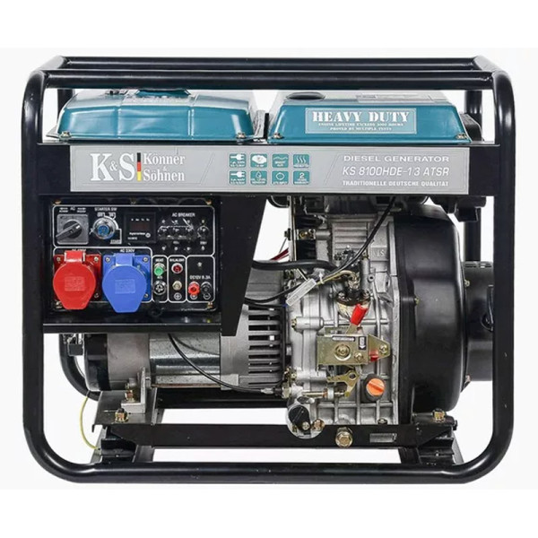 Дизельний генератор Könner & Söhnen KS 8100HDE-1/3 ATSR (EURO V)