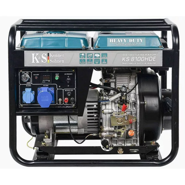 Дизельний генератор Könner & Söhnen KS 8100HDE (EURO V)