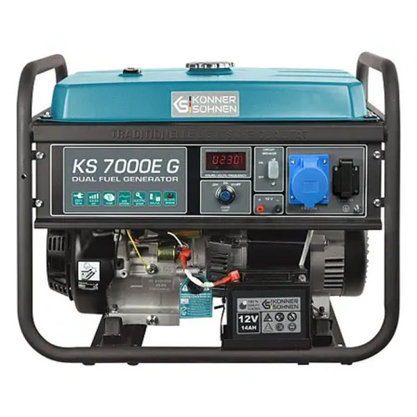 Газобензиновий генератор Könner & Söhnen KS 7000E G