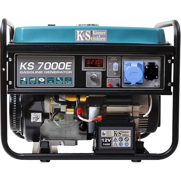 Бензиновий генератор Könner & Söhnen KS 7000E