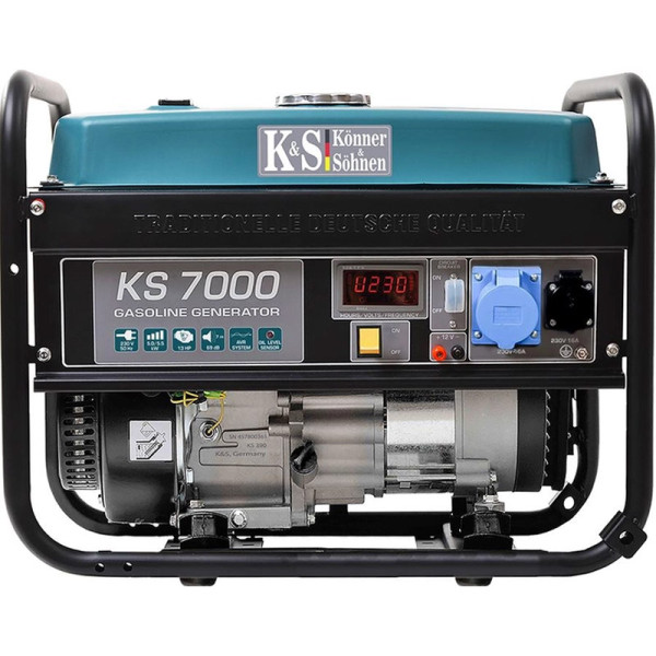 Двопаливний генератор Könner & Söhnen KS 7000 ГАЗ-БЕНЗИН