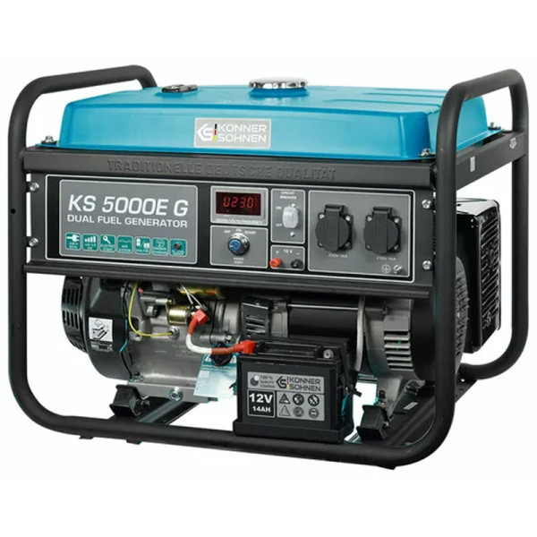 Газобензиновий генератор Könner & Söhnen KS 5000E G