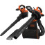 Електричний cадовий пилосос-повітродувка Black&Decker BEBLV301