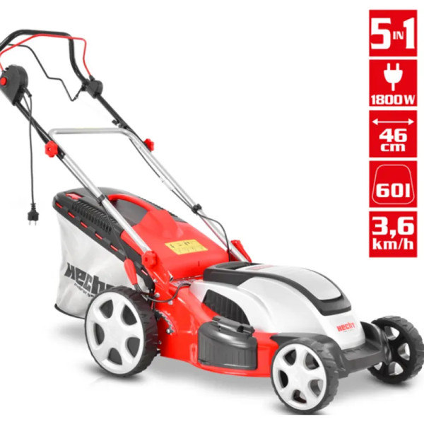 Газонокосарка електрична Hecht 1803 S 5 in 1