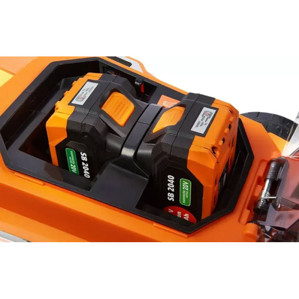 Газонокосарка акумуляторна SEQUOIA SBL4037B-E2W (з АКБ та ЗП)