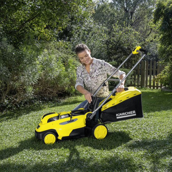 Газонокосарка акумуляторна Karcher LMO 18-36 Battery (1.444-420.0) (без акумулятора і ЗП)