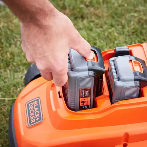 Газонокосарка акумуляторна BLACK & DECKER BCMW33184L2 (з 2шт АКБ та ЗП)