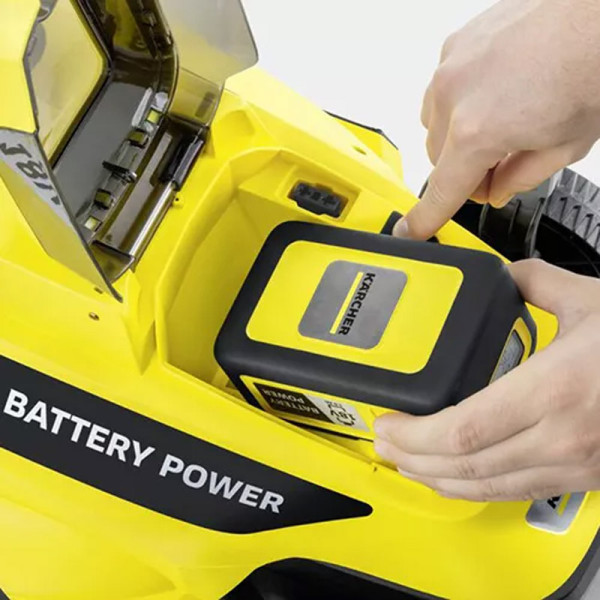 Газонокосарка акумуляторна Karcher LMO 18-33+тример 18-25 (9.612-364.0) (з акумулятором і ЗП)