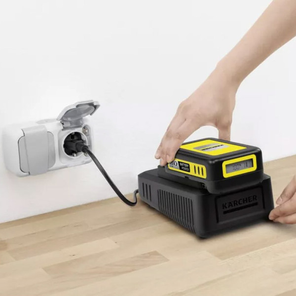 Газонокосарка акумуляторна Karcher LMO 18-33+тример 18-25 (9.612-364.0) (з акумулятором і ЗП)