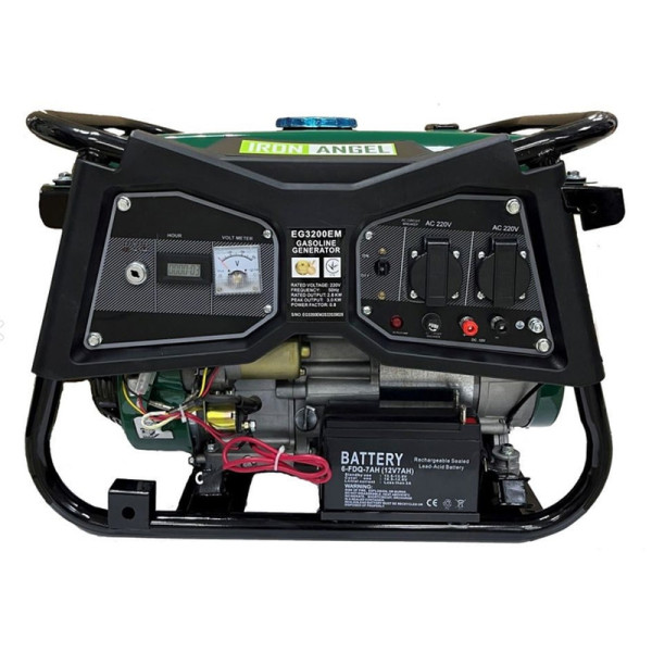 Бензиновий генератор Iron Angel EG3200ЕМ
